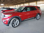 2021 Ford Explorer Platinum Maroon vin: 1FM5K8HC7MGB32985