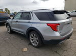 2020 Ford Explorer Platinum Серебряный vin: 1FM5K8HC8LGA69426