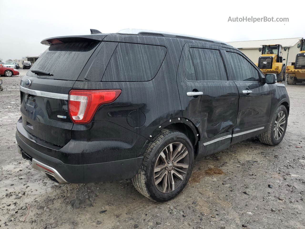 2017 Ford Explorer Platinum Black vin: 1FM5K8HT0HGB58995