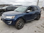 2017 Ford Explorer Platinum Синий vin: 1FM5K8HT1HGB86613