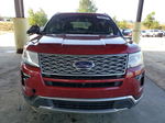 2018 Ford Explorer Platinum Burgundy vin: 1FM5K8HT1JGA17651