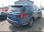 2018 Ford Explorer Platinum Blue vin: 1FM5K8HT1JGA34949