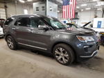 2018 Ford Explorer Platinum Угольный vin: 1FM5K8HT1JGC24234