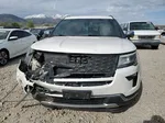 2018 Ford Explorer Platinum White vin: 1FM5K8HT2JGC96737