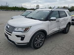 2018 Ford Explorer Platinum White vin: 1FM5K8HT3JGB99868