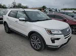 2018 Ford Explorer Platinum White vin: 1FM5K8HT3JGB99868