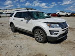 2017 Ford Explorer Platinum White vin: 1FM5K8HT4HGD10678