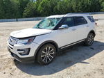 2017 Ford Explorer Platinum White vin: 1FM5K8HT4HGD10678