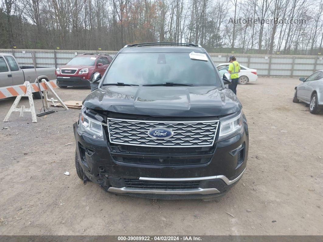 2018 Ford Explorer Platinum Black vin: 1FM5K8HT4JGC12255