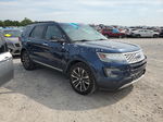 2017 Ford Explorer Platinum Blue vin: 1FM5K8HT5HGA78446