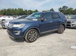 2017 Ford Explorer Platinum Blue vin: 1FM5K8HT5HGA78446