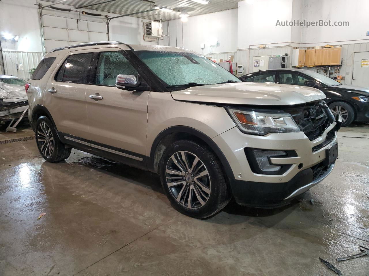 2017 Ford Explorer Platinum Gold vin: 1FM5K8HT5HGC08645