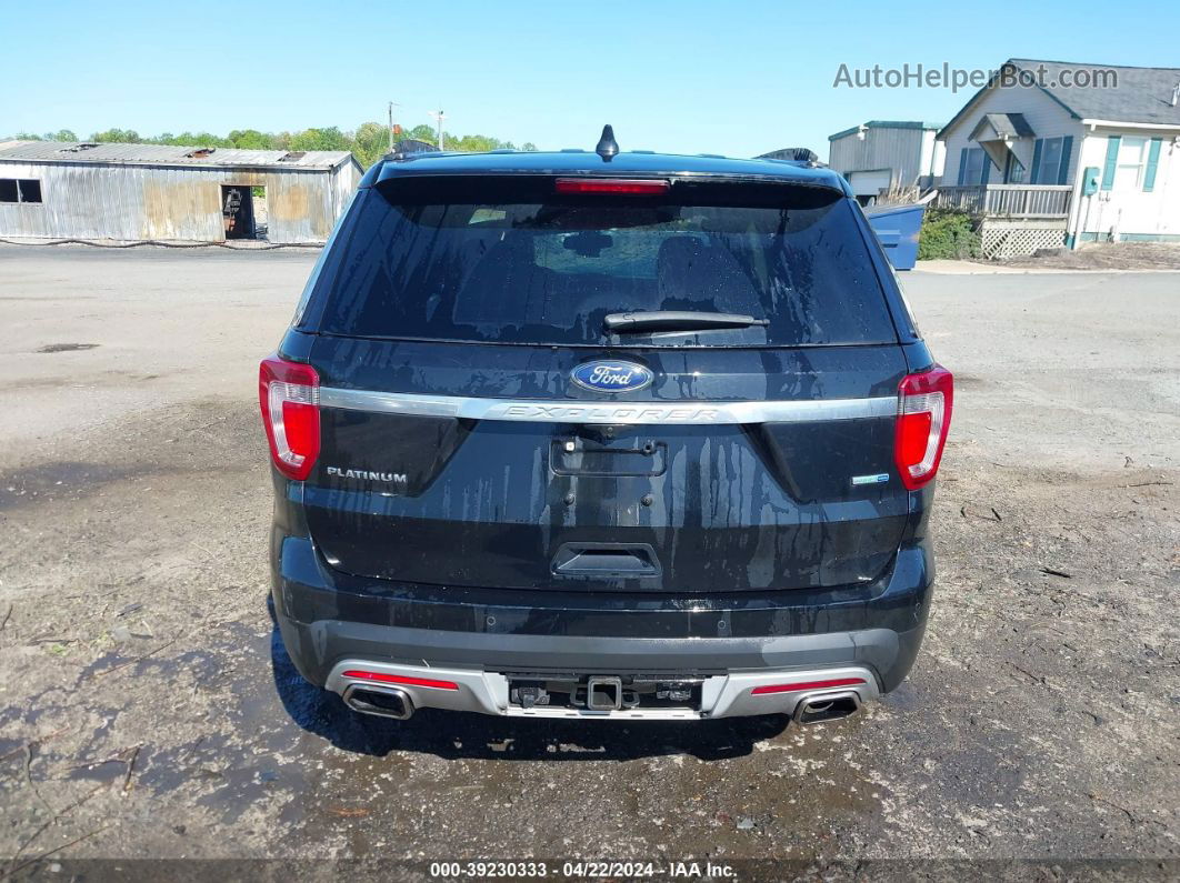 2017 Ford Explorer Platinum Black vin: 1FM5K8HT5HGD66175