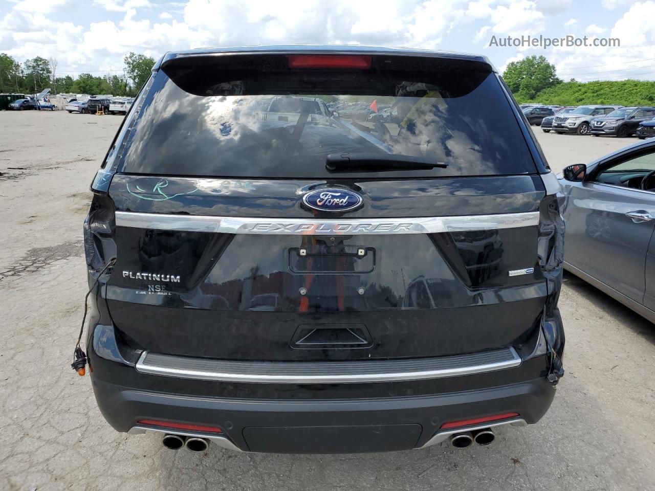 2018 Ford Explorer Platinum Black vin: 1FM5K8HT6JGC48688