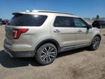 2017 Ford Explorer Platinum Tan vin: 1FM5K8HT7HGB78306