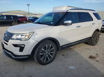 2018 Ford Explorer Platinum White vin: 1FM5K8HT7JGA50346