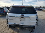 2018 Ford Explorer Platinum White vin: 1FM5K8HT7JGA50346