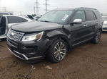 2018 Ford Explorer Platinum Gray vin: 1FM5K8HT7JGC82459