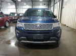 2017 Ford Explorer Platinum Blue vin: 1FM5K8HT9HGC55094