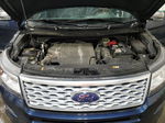 2017 Ford Explorer Platinum Blue vin: 1FM5K8HT9HGC55094