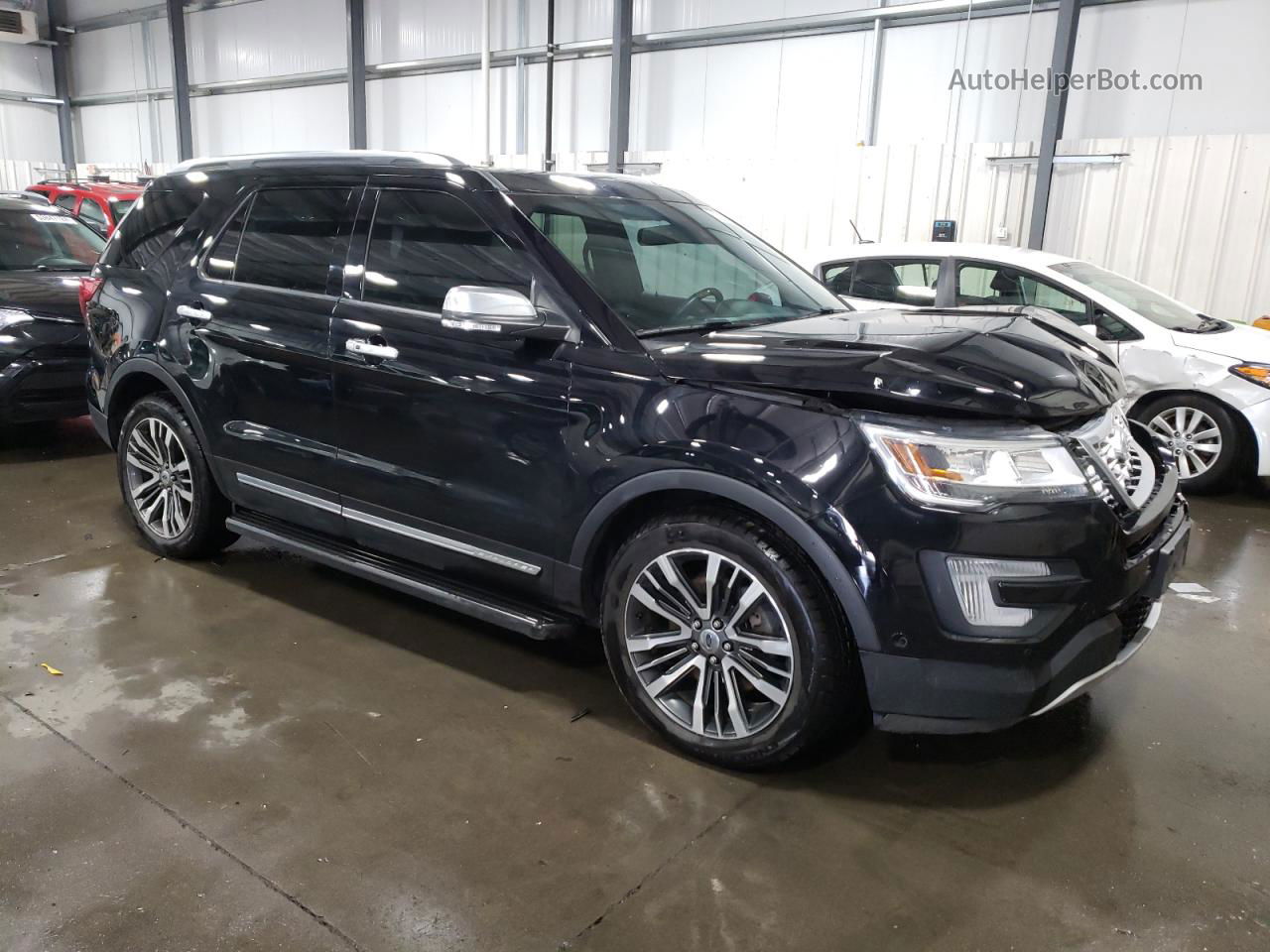 2017 Ford Explorer Platinum Black vin: 1FM5K8HT9HGD27685