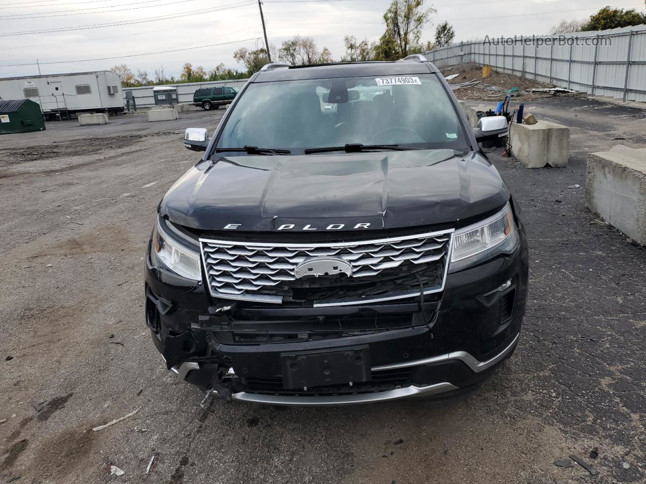 2018 Ford Explorer Platinum Black vin: 1FM5K8HT9JGA03724