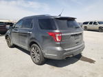 2018 Ford Explorer Platinum Угольный vin: 1FM5K8HTXJGC87073