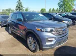 2021 Ford Explorer King Ranch Blue vin: 1FM5K8LC9MGC40077