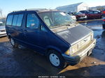 1996 Ford Aerostar   Blue vin: 1FMCA11U0TZB99645