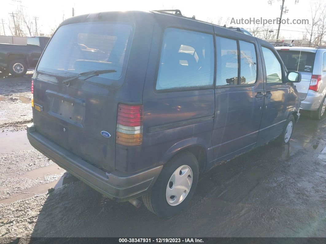 1996 Ford Aerostar   Blue vin: 1FMCA11U0TZB99645