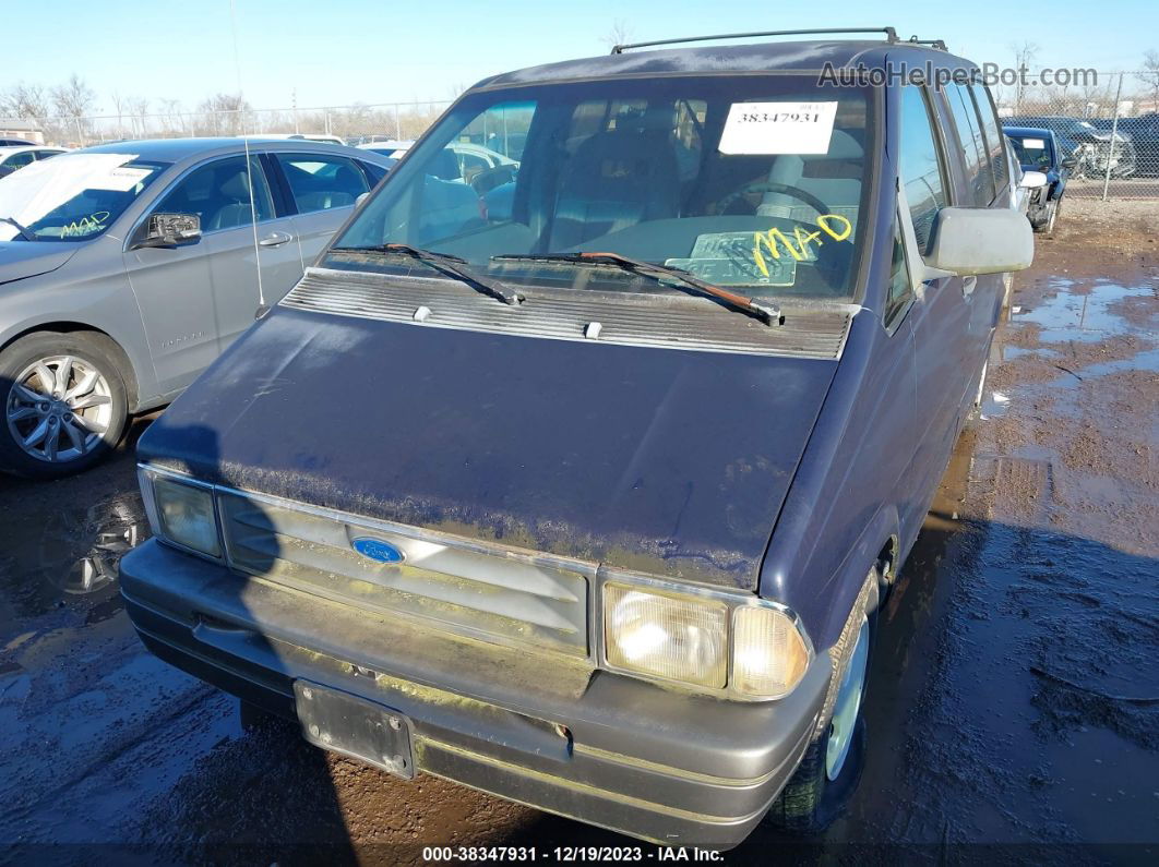 1996 Ford Aerostar   Blue vin: 1FMCA11U0TZB99645