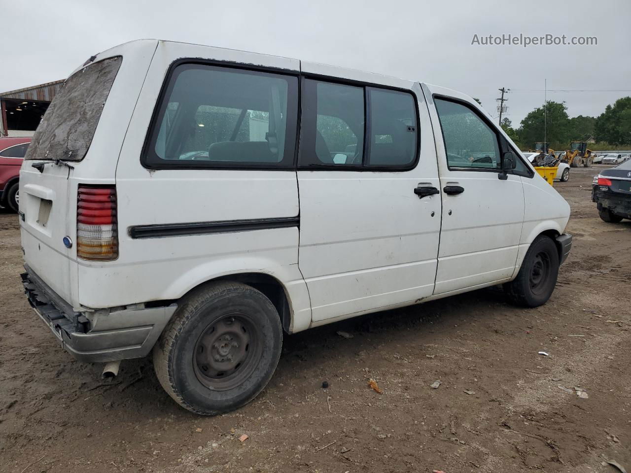 1996 Ford Aerostar  White vin: 1FMCA11U3TZB15074