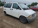 1996 Ford Aerostar  White vin: 1FMCA11U3TZB15074