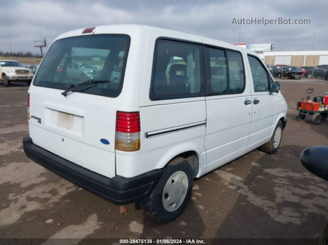 1996 Ford Aerostar   White vin: 1FMCA11U8TZB58891