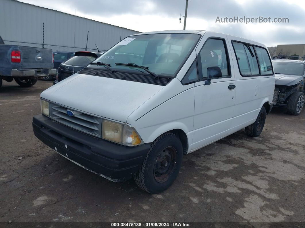 1996 Ford Aerostar   White vin: 1FMCA11U8TZB58891