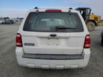 2009 Ford Escape Xls White vin: 1FMCU02719KA26339