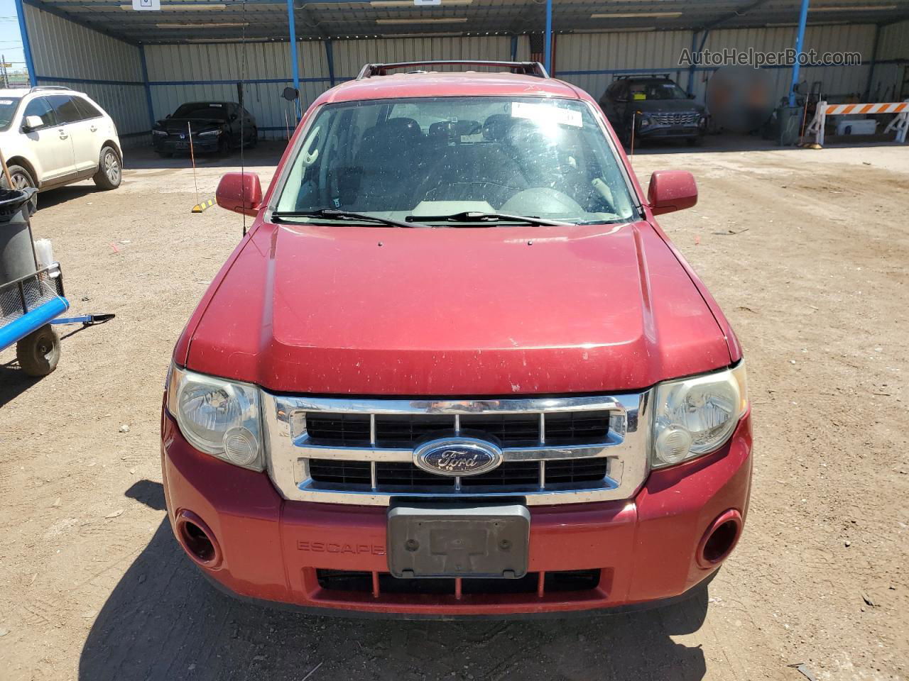 2009 Ford Escape Xls Red vin: 1FMCU02739KA32658