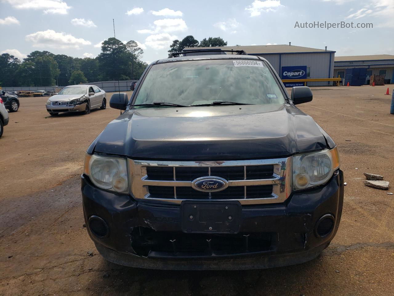 2009 Ford Escape Xls Black vin: 1FMCU02739KD07591