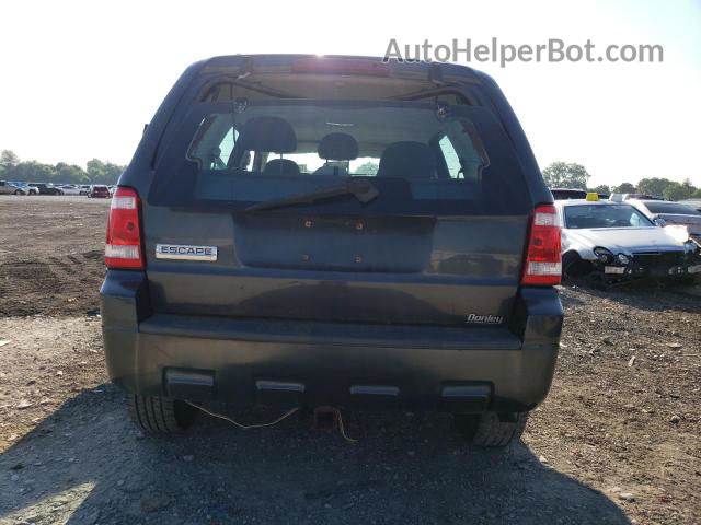 2009 Ford Escape Xls Charcoal vin: 1FMCU02749KC12179