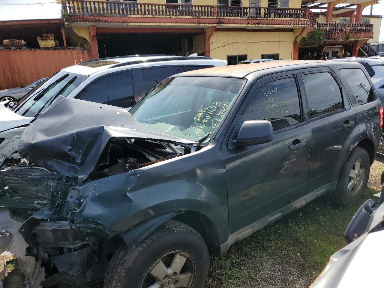 2009 Ford Escape Xls Charcoal vin: 1FMCU02759KA98970