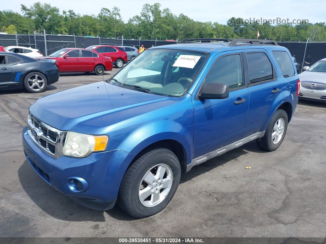 2009 Ford Escape Xls/xls Manual Blue vin: 1FMCU02769KA25879