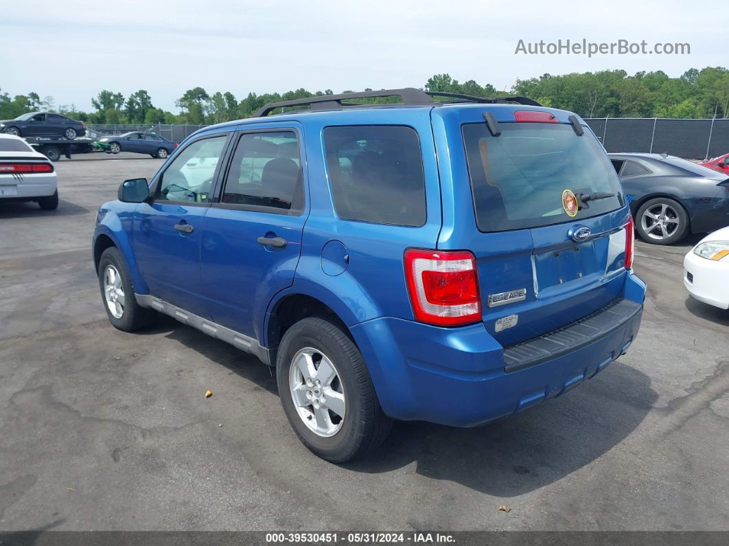 2009 Ford Escape Xls/xls Manual Blue vin: 1FMCU02769KA25879