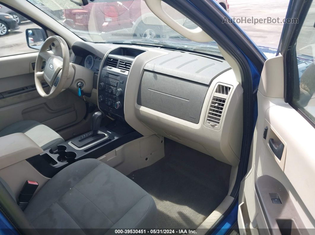 2009 Ford Escape Xls/xls Manual Blue vin: 1FMCU02769KA25879