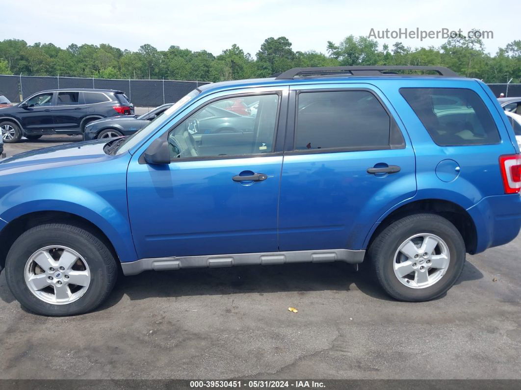 2009 Ford Escape Xls/xls Manual Blue vin: 1FMCU02769KA25879