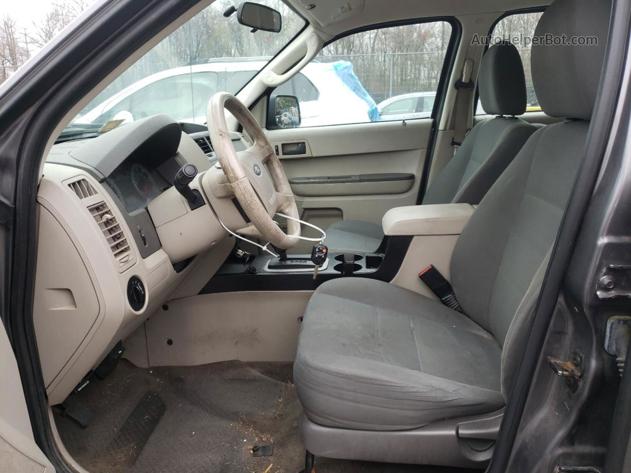 2009 Ford Escape Xls Серый vin: 1FMCU02779KA07052