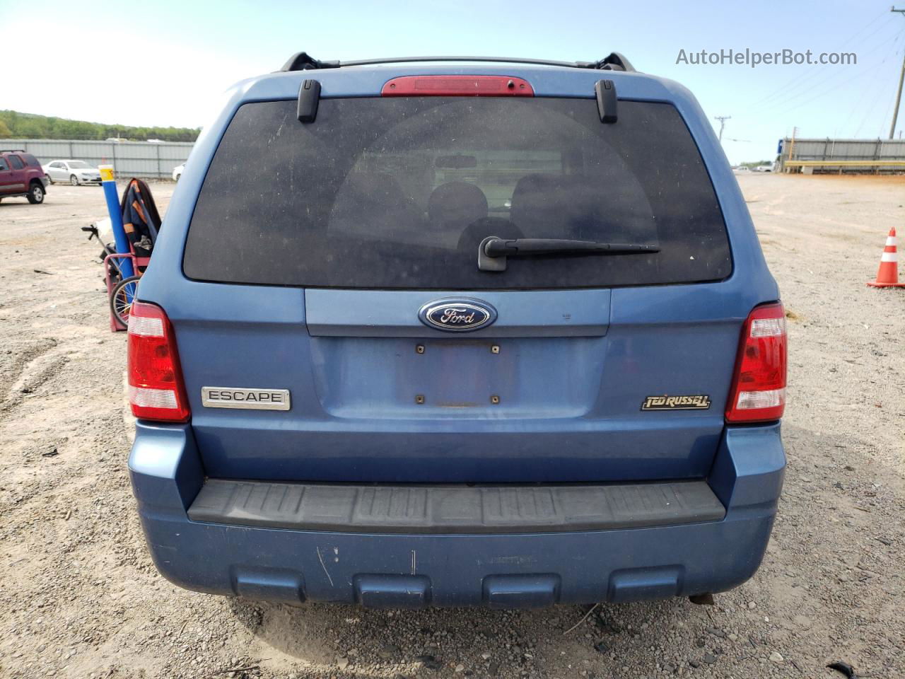 2009 Ford Escape Xls Blue vin: 1FMCU02789KC80257