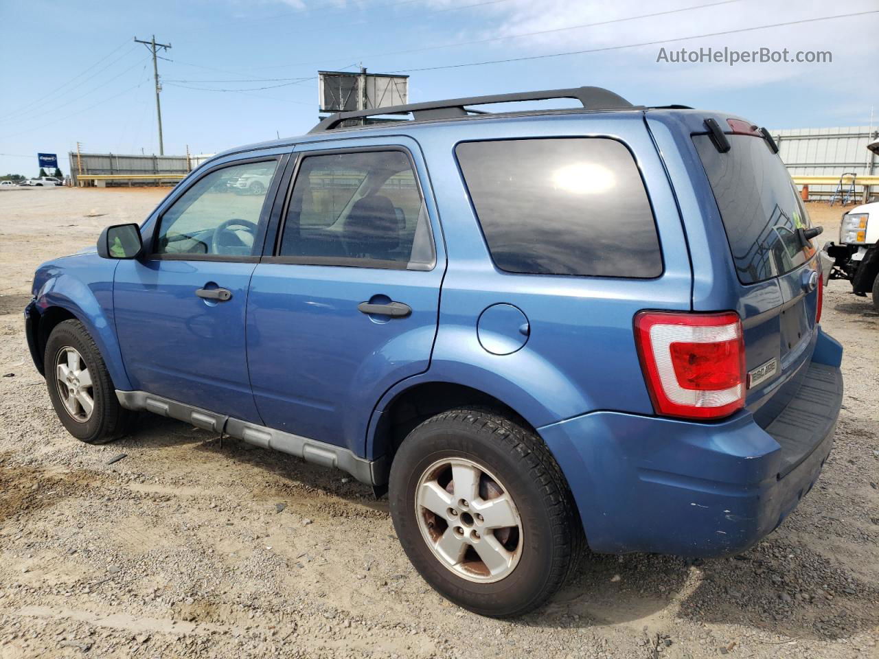 2009 Ford Escape Xls Blue vin: 1FMCU02789KC80257