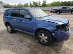 2009 Ford Escape Xls Blue vin: 1FMCU02789KC80257