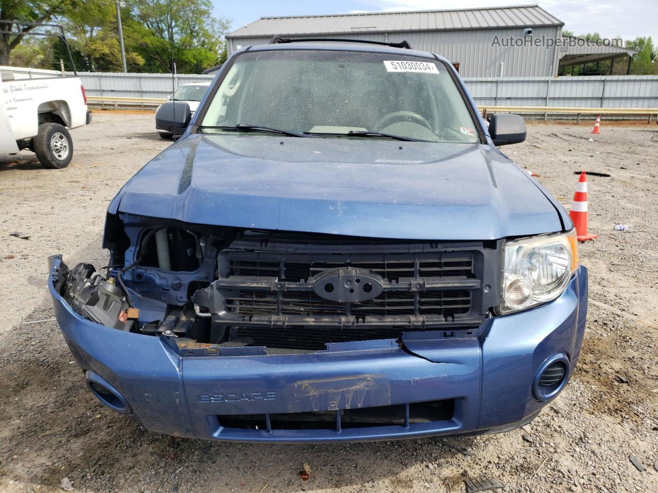 2009 Ford Escape Xls Blue vin: 1FMCU02789KC80257