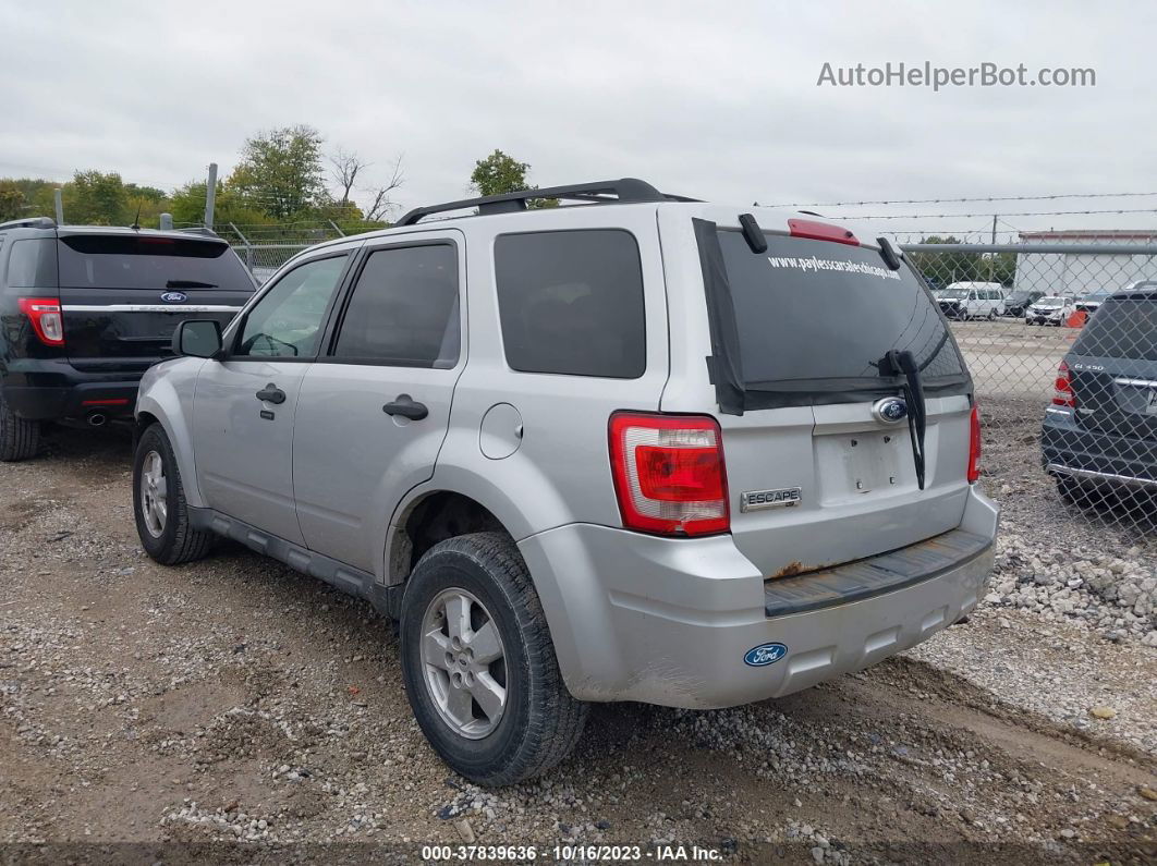 2009 Ford Escape Xlt Silver vin: 1FMCU03709KA50131